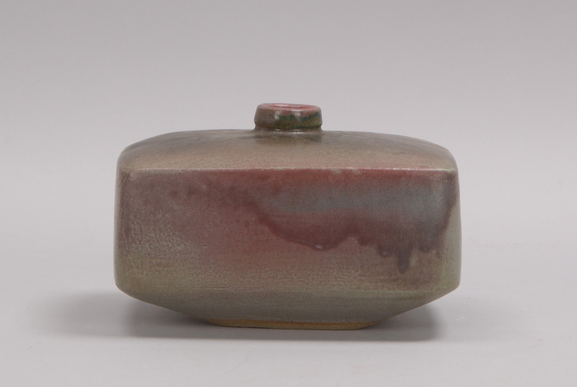Asshoff, Ingeborg (1919 - 1998) und Bruno (1914 - 2003), Künstler-Keramikvase, rechteckiger Korpus