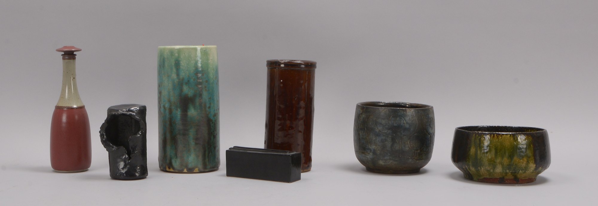 Kleine Künstlerkeramiken-Sammlung, verschiedene Künstler (u.a. Gerd Liebenthron), verschiedene Teile