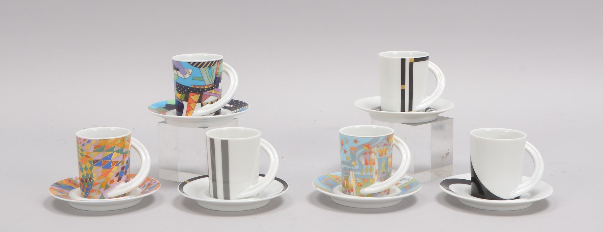 Rosenthal/Studio Line, Konvolut Sammler-Espressotassen, 8 Stück