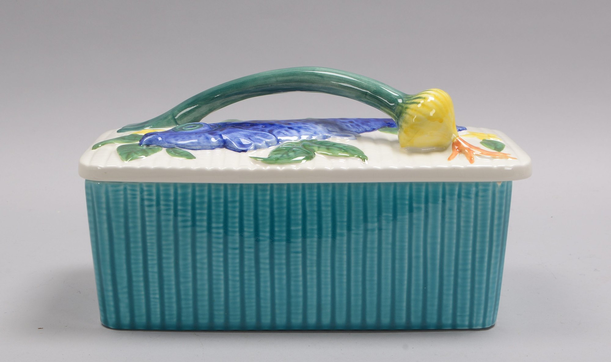 Schrammberger Majolikafabrik (1950er Jahre), Heringstopf/gr. Fischterrine