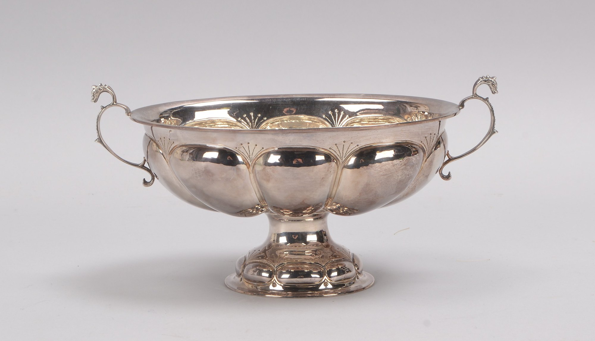 Koch & Bergfeld, Schale, 925 Sterlingsilber, passig-oval, auf Stand