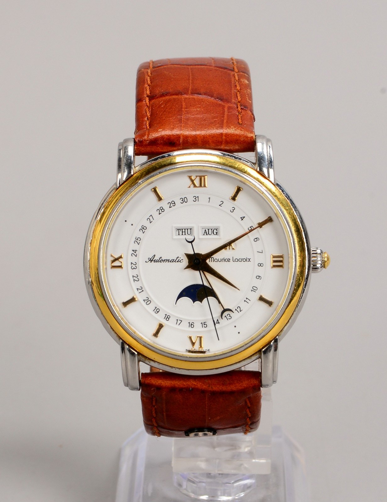 HAU, M. Lacroix 'Masterpiece Phase de Lune', Edelstahl/750 GG, Automatik