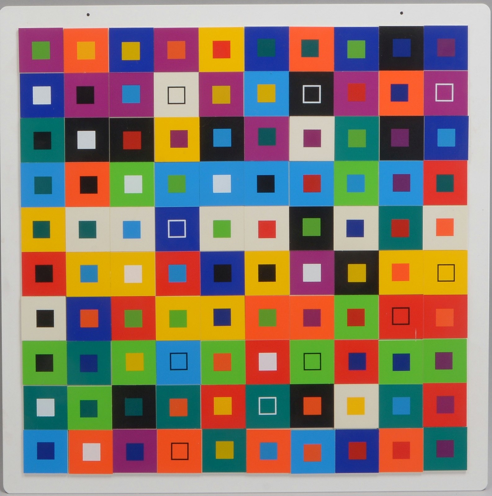 Euler, Leonard, sog. 'Eulertafel', 100x farb. Magnettafeln/frei kombinierbar