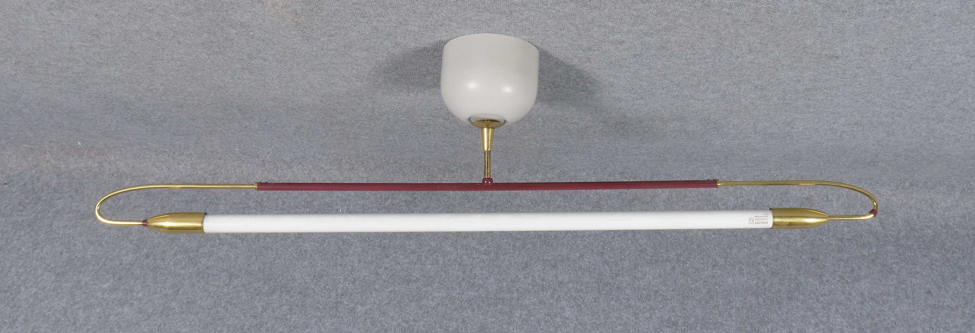 Deckenlampe (Art déco, 1950er Jahre), Gebrüder Kaiser & Co.