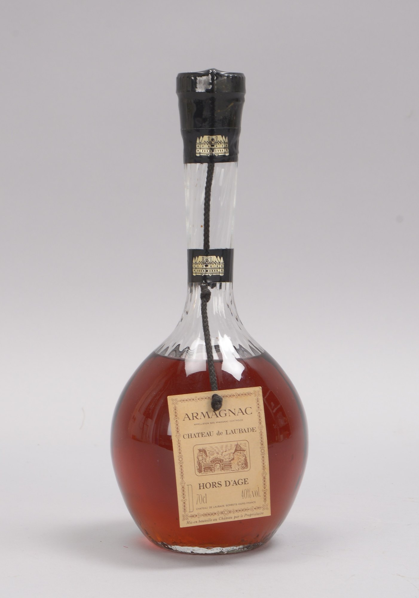 Sammler-Spirituose: Armagnac, Château de Laubade Hors d'Age, 40% Vol., 0,70 l
