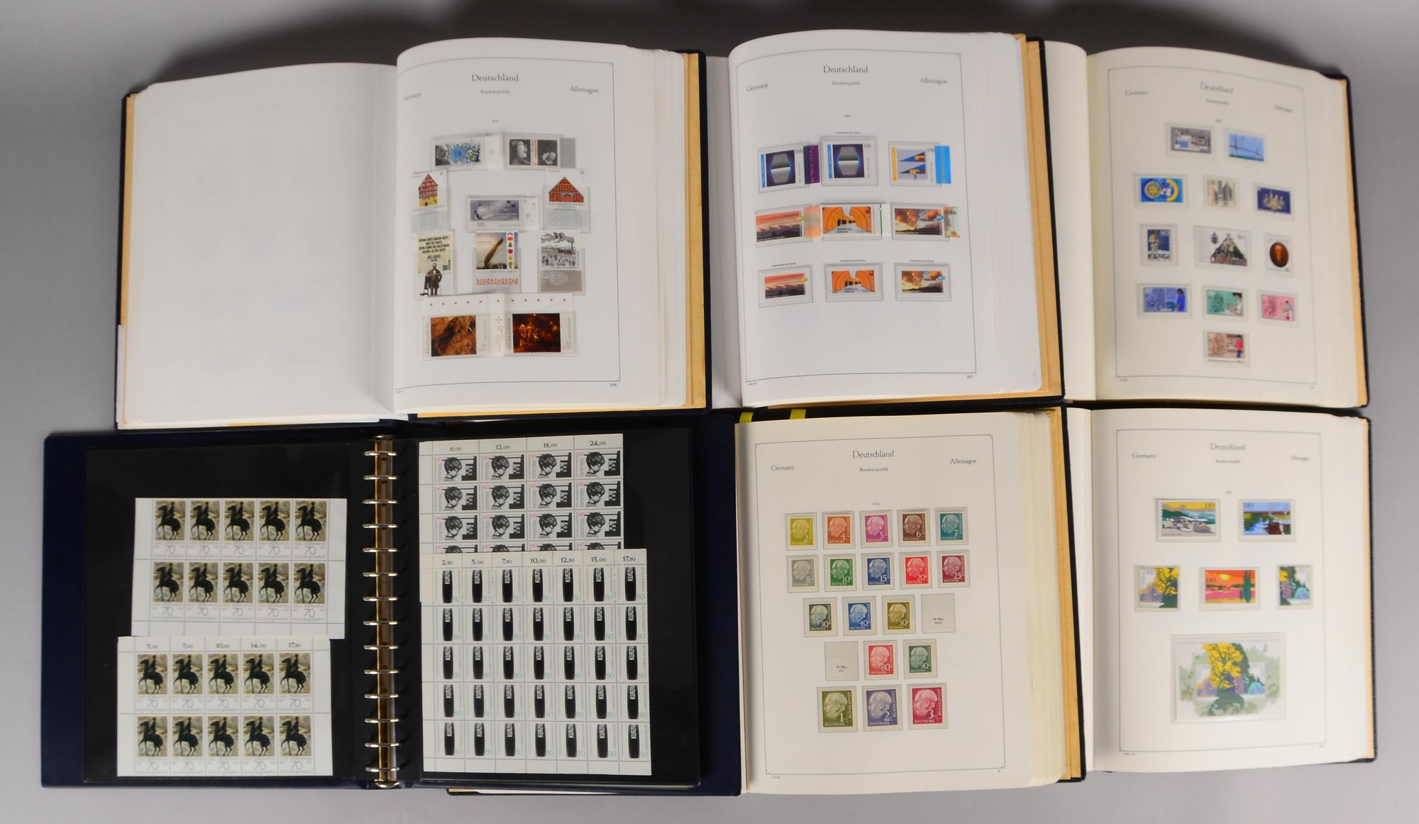 Briefmarkensammlung, 'BRD', 1949 - 2021': fast vollst. Sammlung/postfrisch