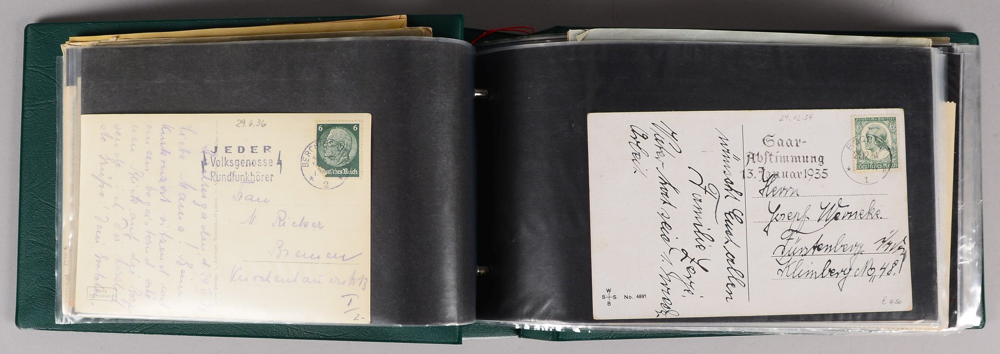 Stempel, 'Deutsches Reich': Maschinen-Werbestempel auf Briefen/Karten, 130 St.