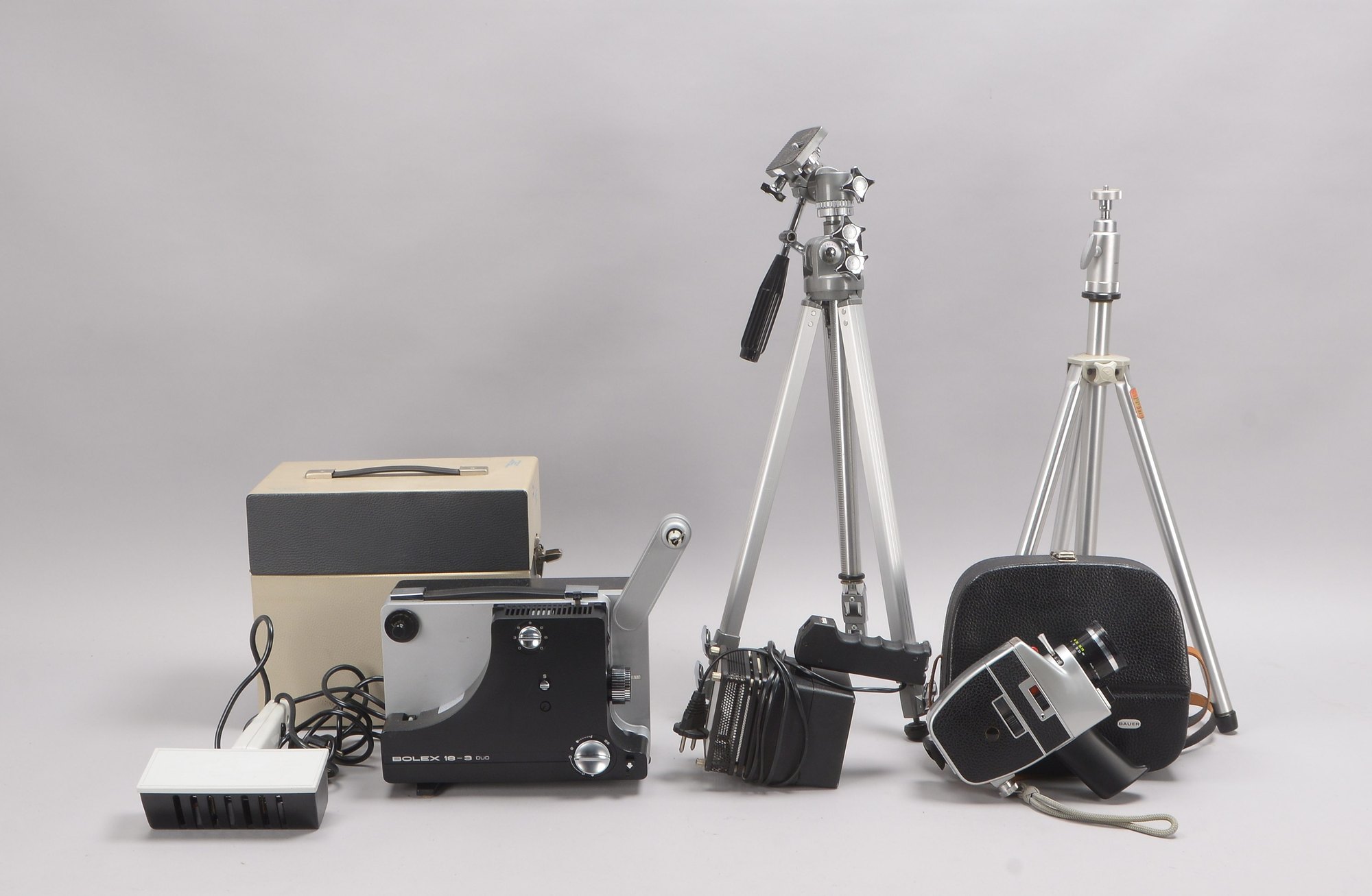 Fotografika-Sammlerkonvolut, div. Teile/Funktionen, 7-teilig