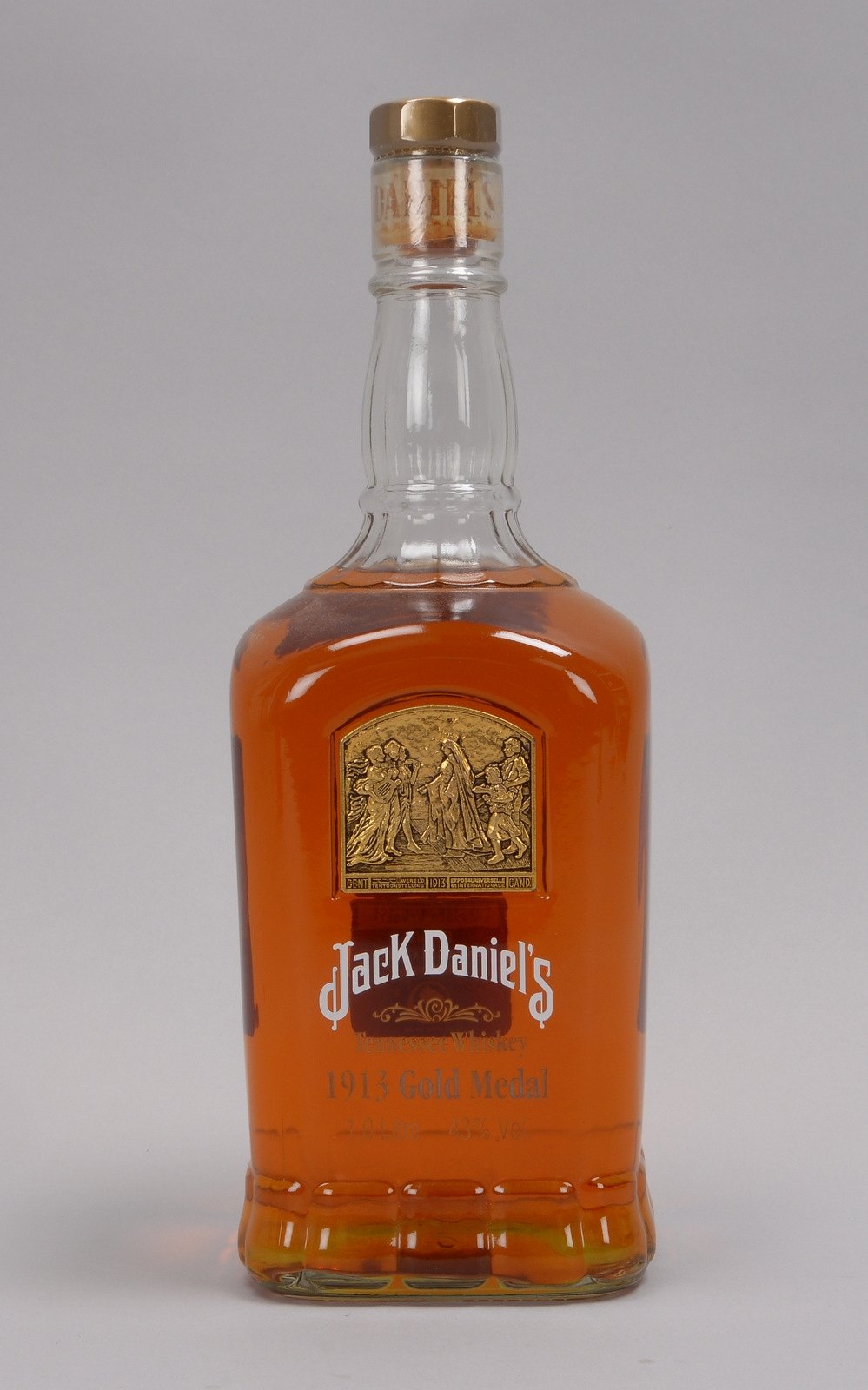 Sammler-Whiskey: Jack Daniel's '1913 Gold Medal', 43% Vol., Flasche 1 l