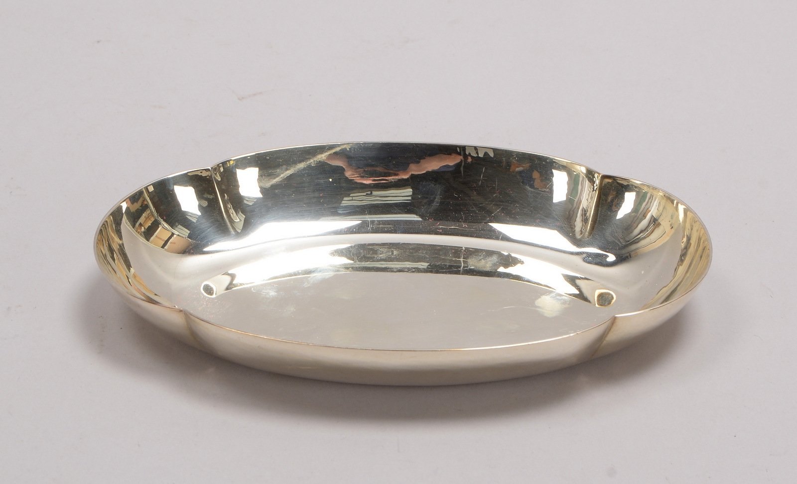 Wilkens & Danger, Schale, 925 Sterlingsilber, ovale Form; Gewicht 320 g