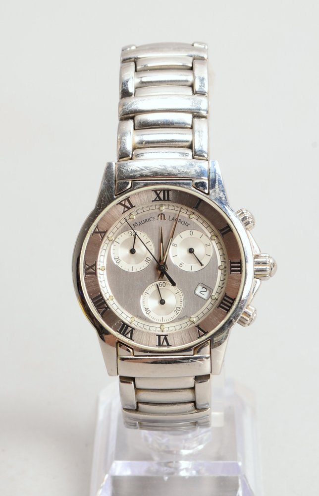 HAU Maurice Lacroix 'Pontos Chronographe', Quarzwerk, Edelstahl