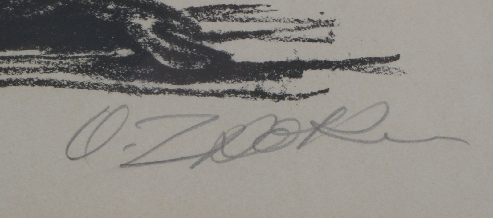 Ossip, Zadkine, 'La Revolution du Plancher', Lithografie, Aufl. '124/300', bleisign.