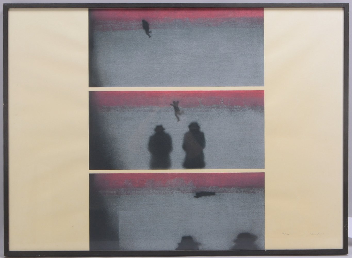 Genovés, Juan, 'O.T.', Farbserigrafie, Auflage-Nr. '68/170', sign./dat. (19)'71'