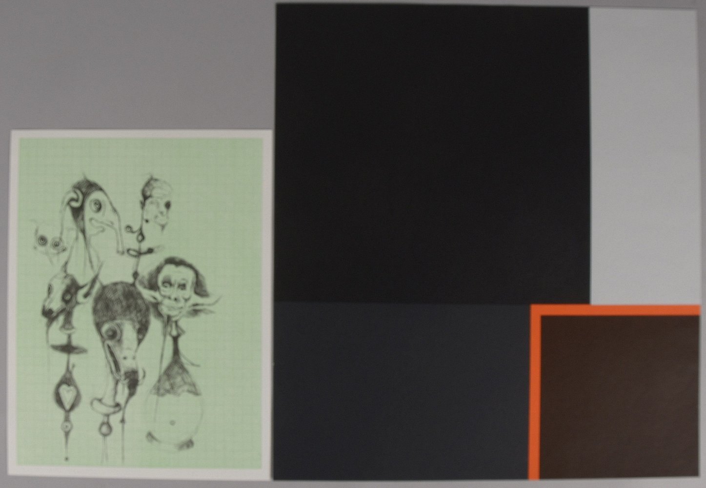 2 Grafiken (Ed. Griffelkunst): Tobias, Lithografie; und Schur, Farbsiebdruck