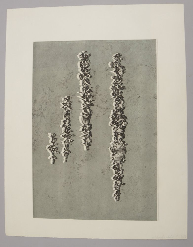 Tobey, Mark, 'The've come back II', Farbradierung (1971/1975), unten re. bez.