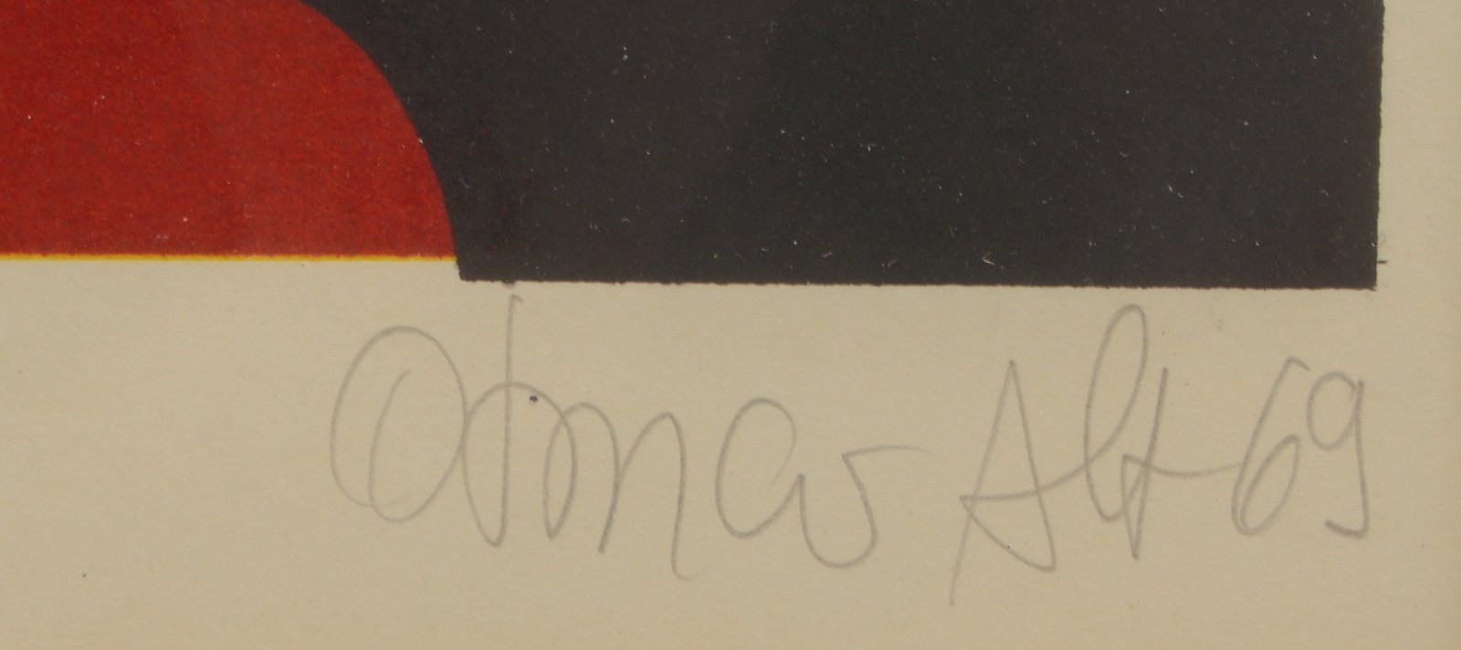 Alt, Otmar, 'Der Elefant im Wald', Farbserigr., Aufl. '36/50', bleisign./dat.