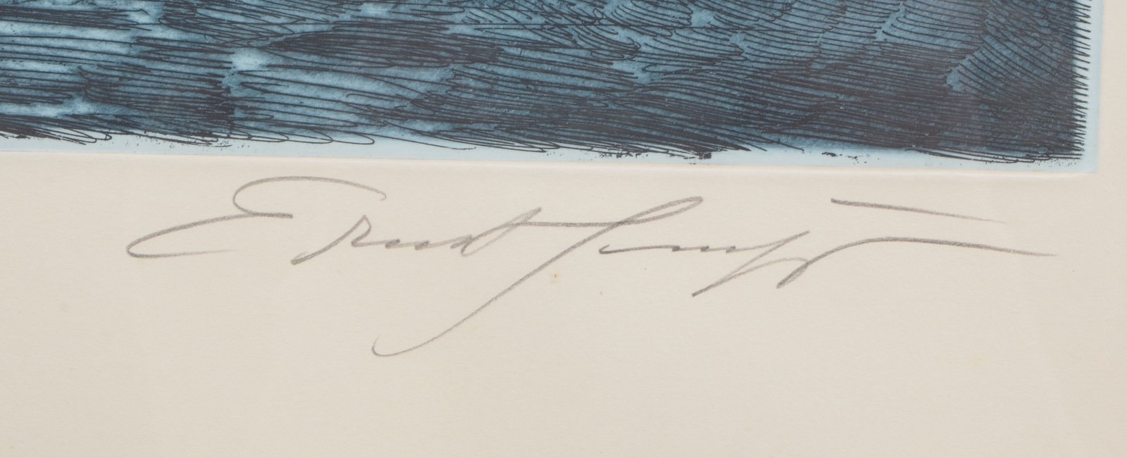 Fuchs, Ernst, 'Mytholog. Szene', Radierung, Aufl. '53/100', unten re. bleisign.