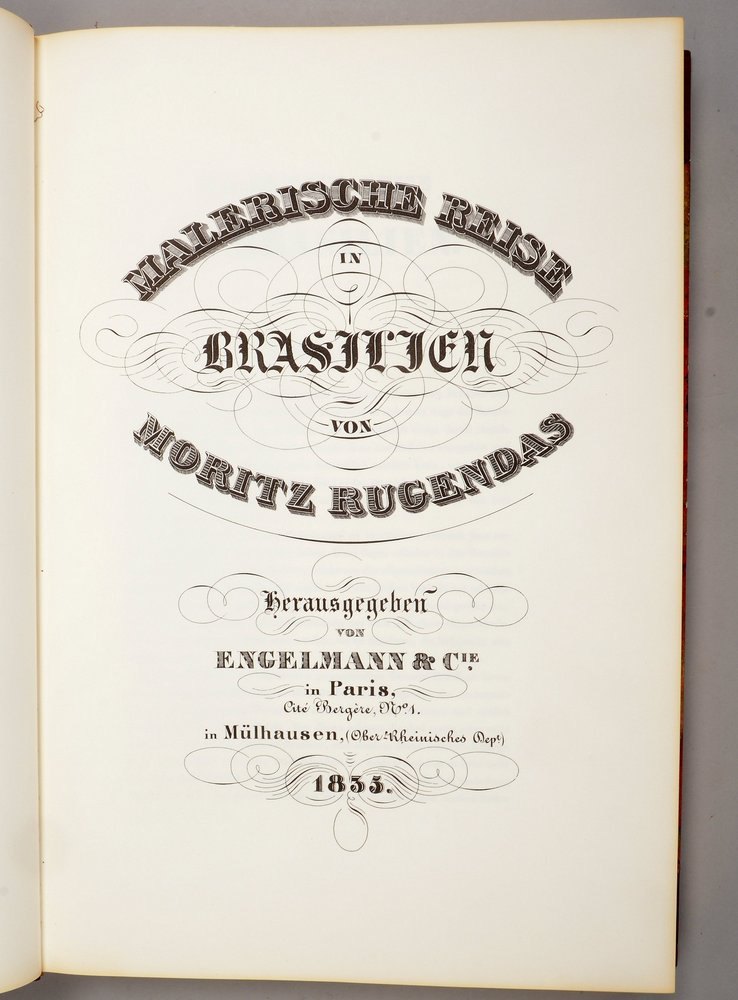 Antiker Band: Rugendas, Moritz, 'Malerische Reise in Brasilien' (1835)
