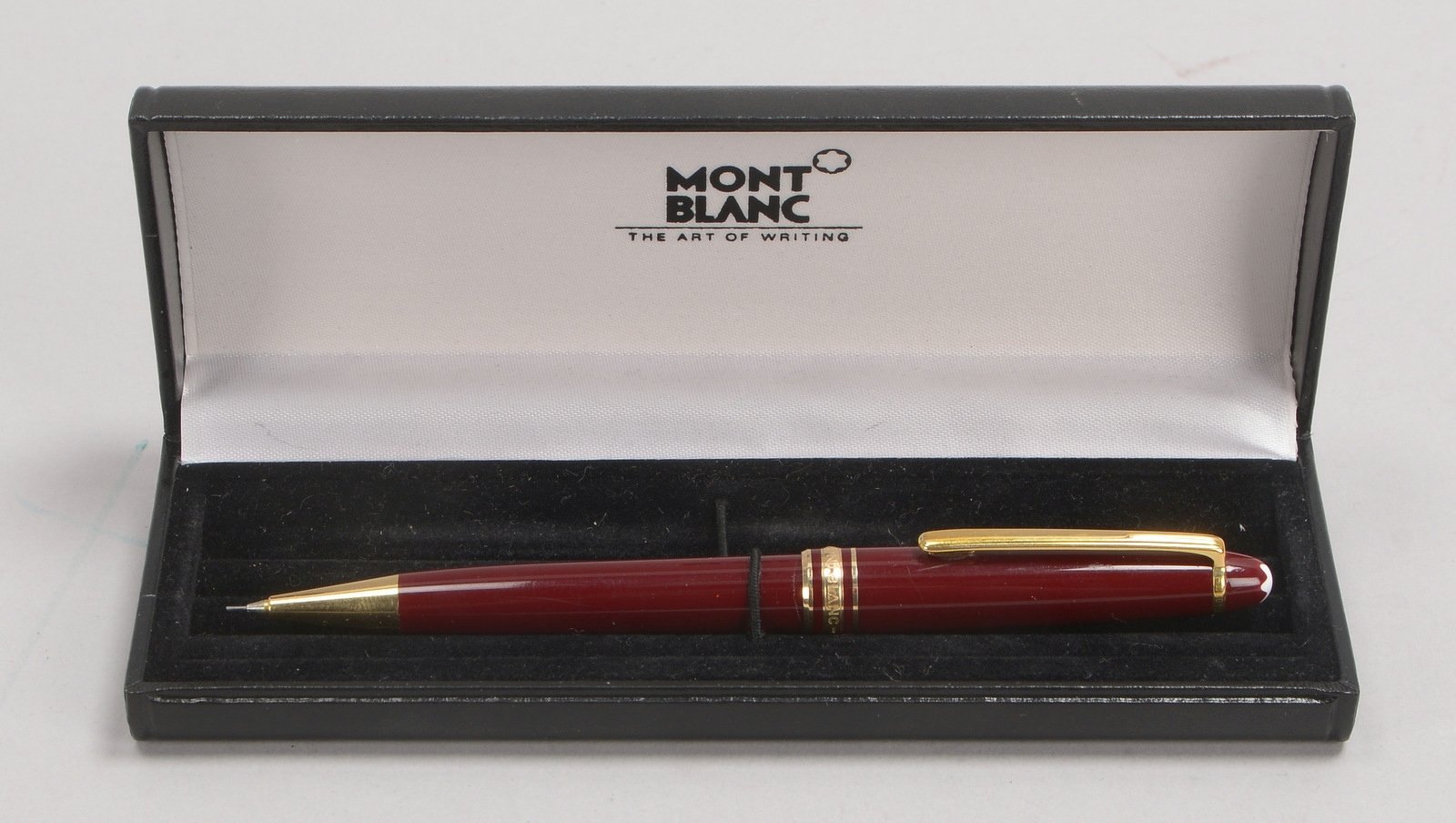 Sammler-Schreibwerkzeug: Drehbleistift, Montblanc 'Meisterstück', im Etui