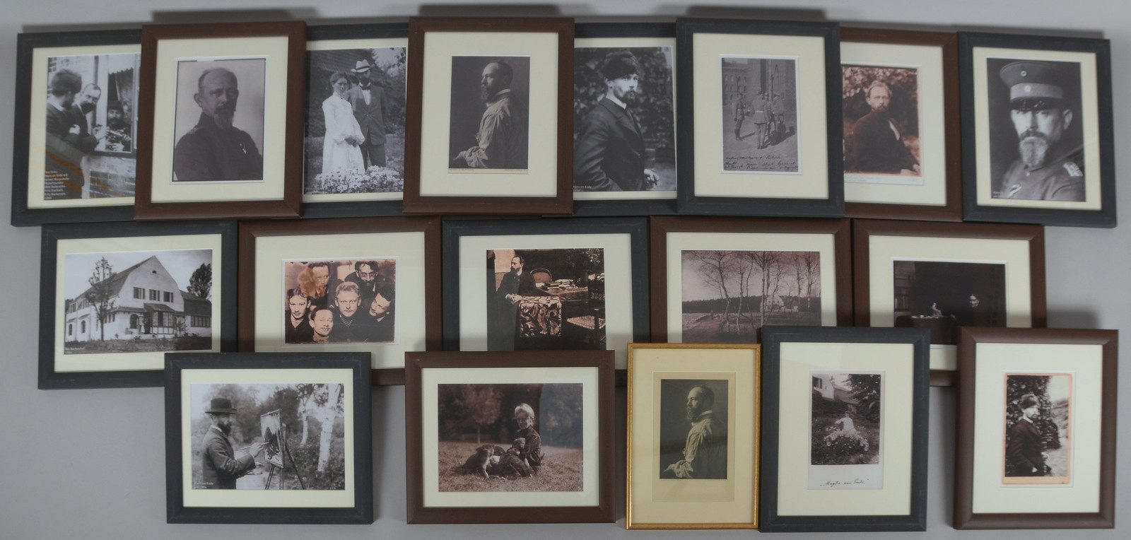 am Ende, Hans, 18x Foto-Nachdrucke ('Hans am Ende' und Umfeld)