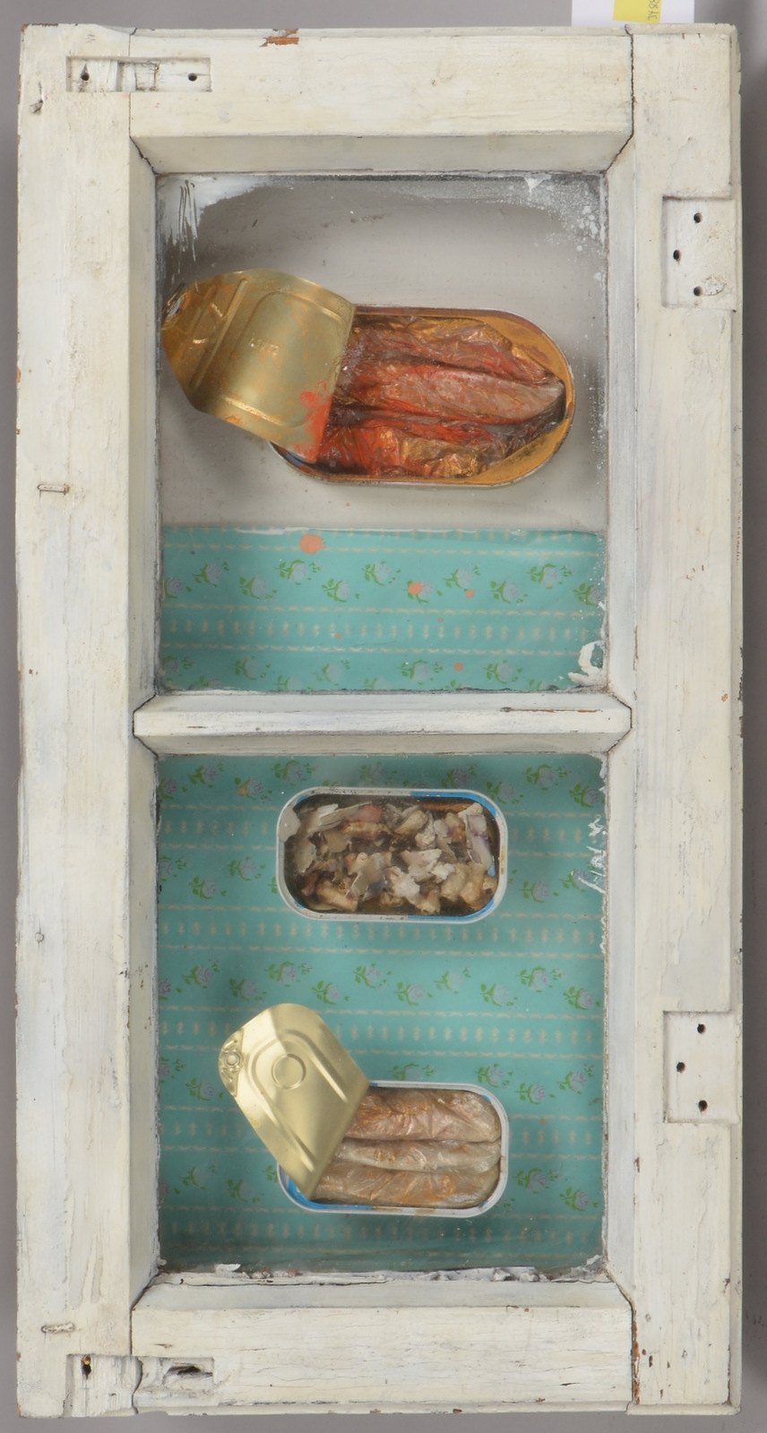 3D-Objektkasten (1960er/1970er Jahre), 'Guckkasten', Mixed Media; Maße ca. 31 x 61 cm