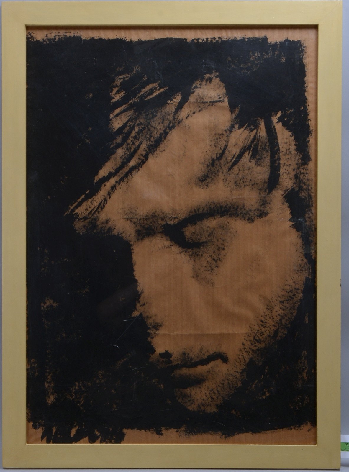 Jung, Julian, 'Portrait Rudi Dutschke', Acryl auf Papier, unten li. sign.