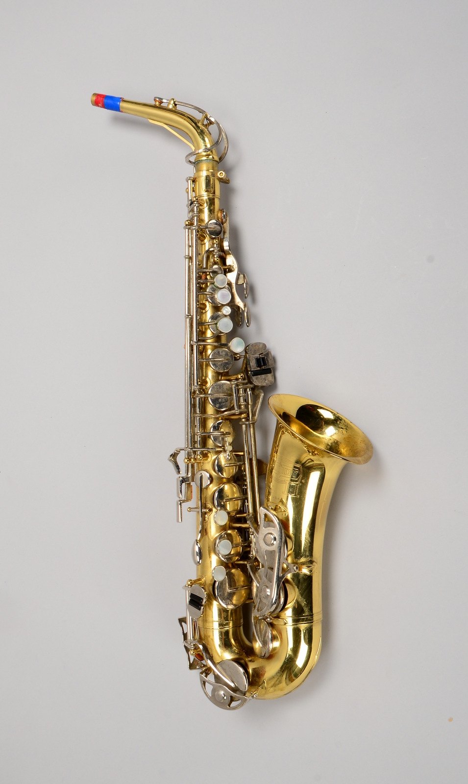 Altsaxophon, Selmer Bundy, im original Hartkoffer - überholungsbedürftig!; Länge 70 cm