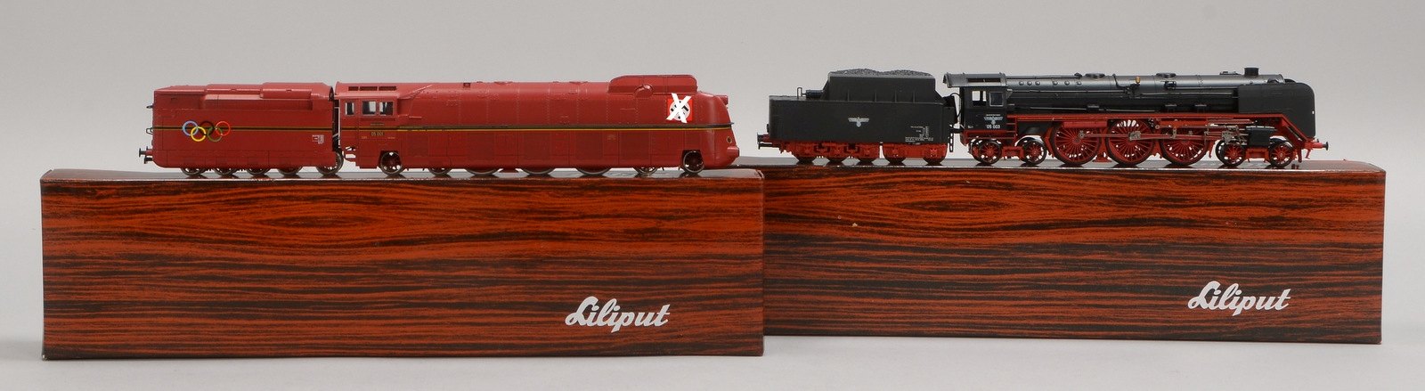 2 'Liliput'-Schlepptenderloks, 'H0': versch. Modelle: 'DRG' und 'DR' - jeweils OVP