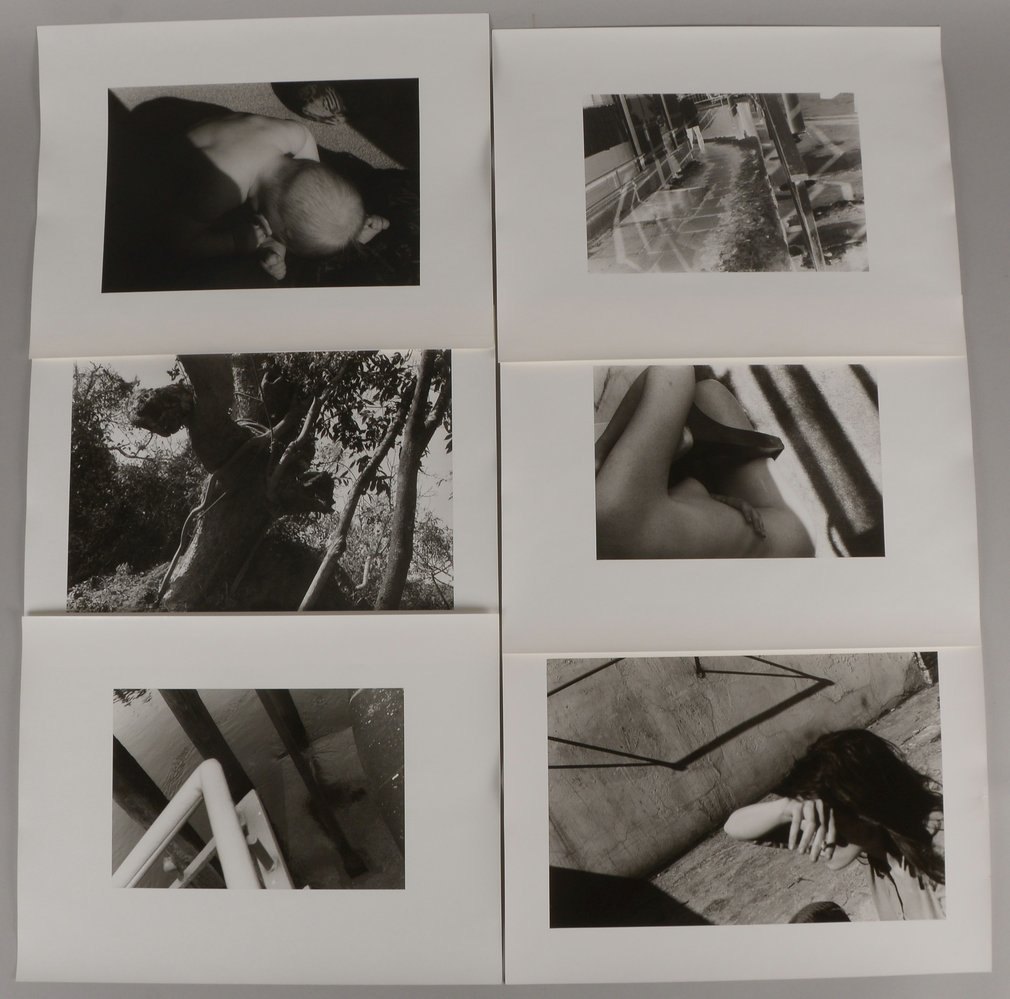 Grossmann, Silke, 'O. T.', 6 Künstler-Fotografien (1978), hier 'A1 - A6', verso sign.