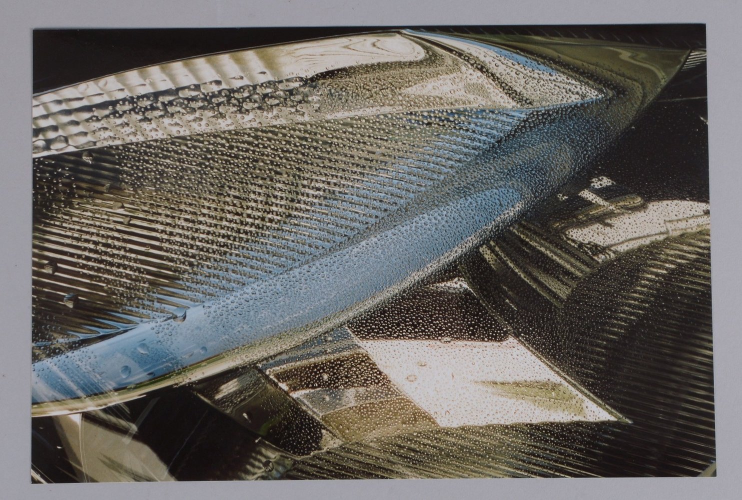 Keetman, Peter, 'Mercedes-Scheinwerfer', Fotografie, verso sign./dat.