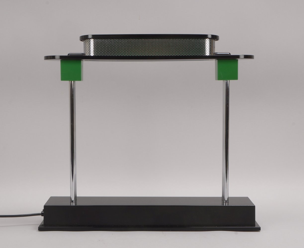Artemide, Designer-Tischleuchte, 'Pansania', Entw. Ettore Sottsass Jr.; Höhe 42,5 cm