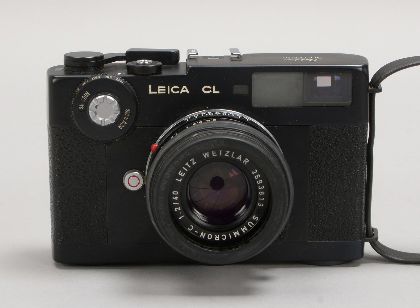 Sammler-Kamera, Leica 'CL' (Leitz/Wetzlar), mit 'Summicron-C', '1:2/40 mm'