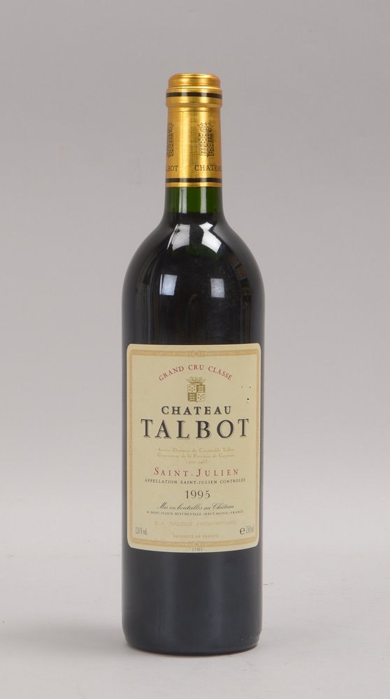 Sammler-Rotwein, 1 Flasche: Château Talbot, Saint-Julien Grand Cru Classé, 1995