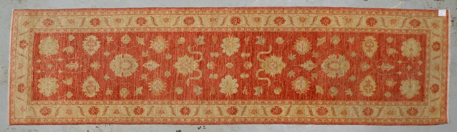 Ziegler-Orientgalerie, feste Kn., Pflanzenfarben, gleichm. Flor - guter Zust.