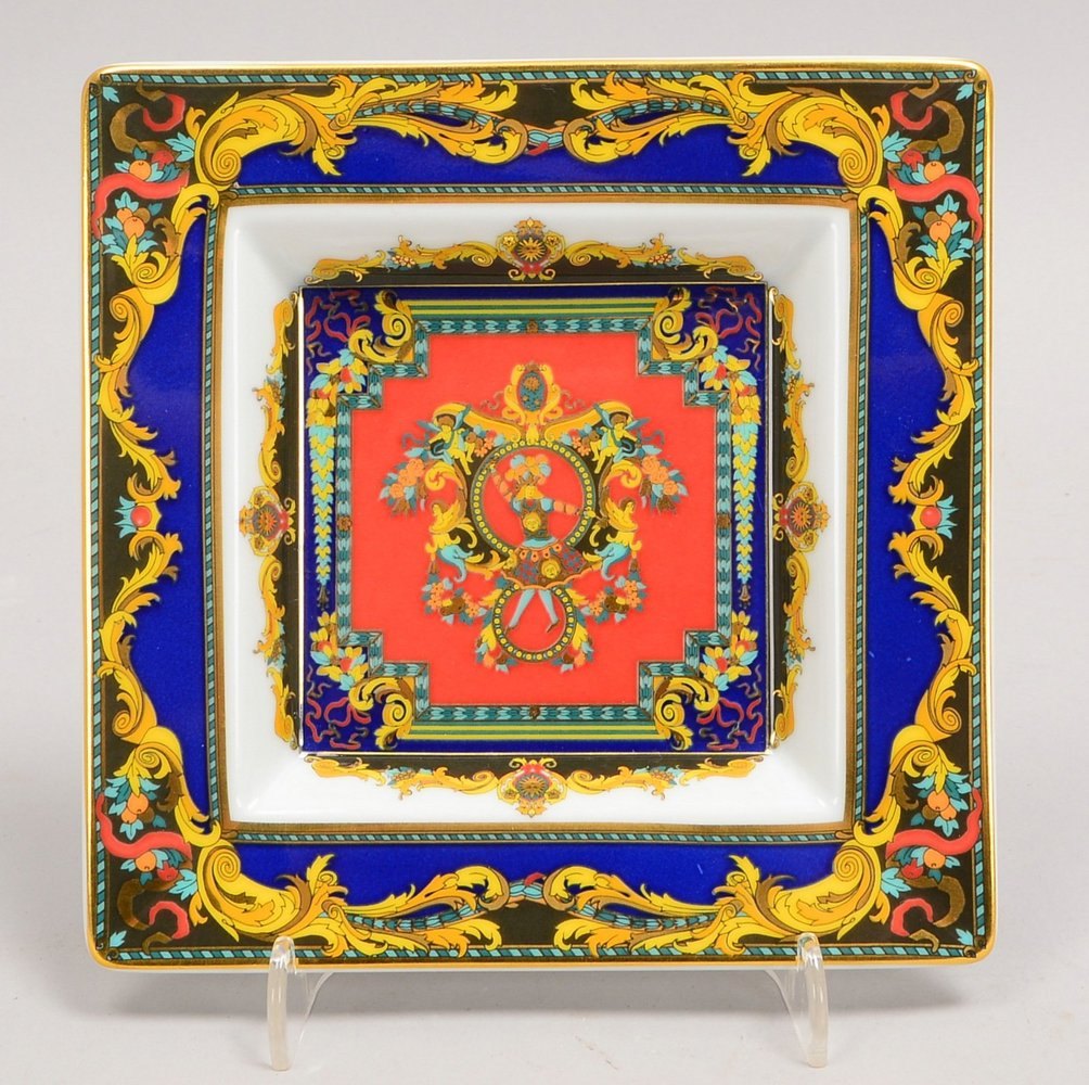 'Rosenthal meets Versace', Aschenbecher, 'Le Roi Soleil' - neuwertig!