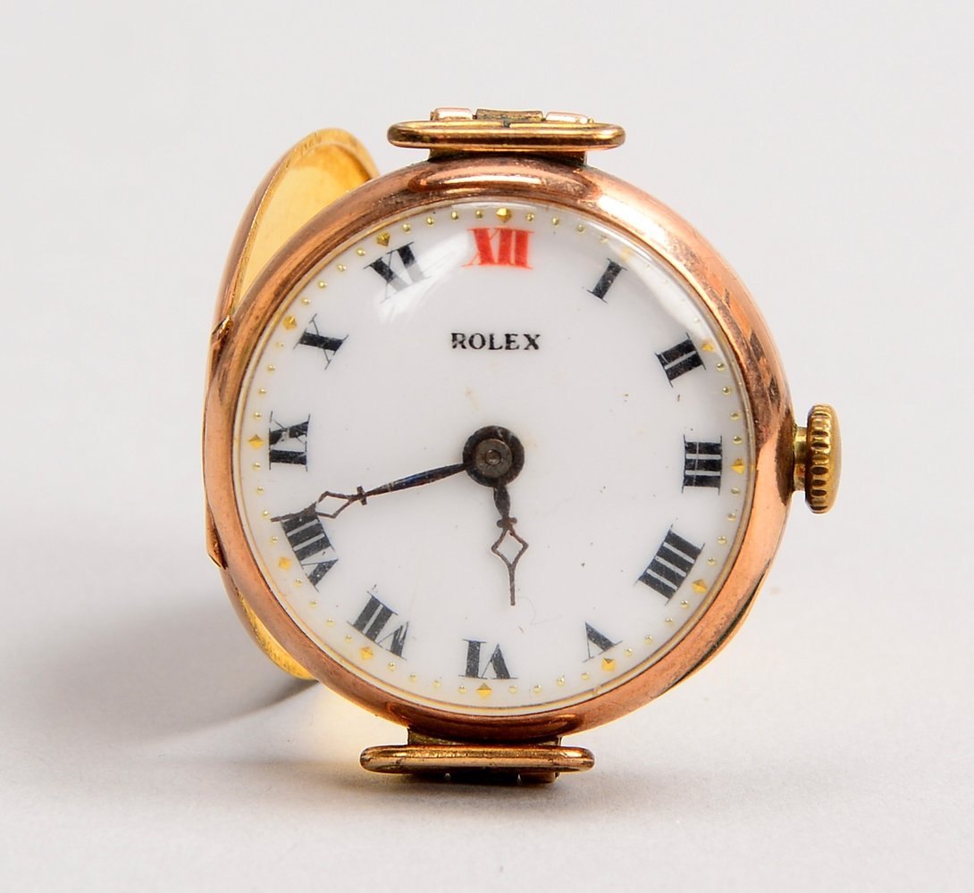 DAU, Rolex, 375 RG, Handaufzug, '15 Rubies' - ungeprüft; Ø 27 mm