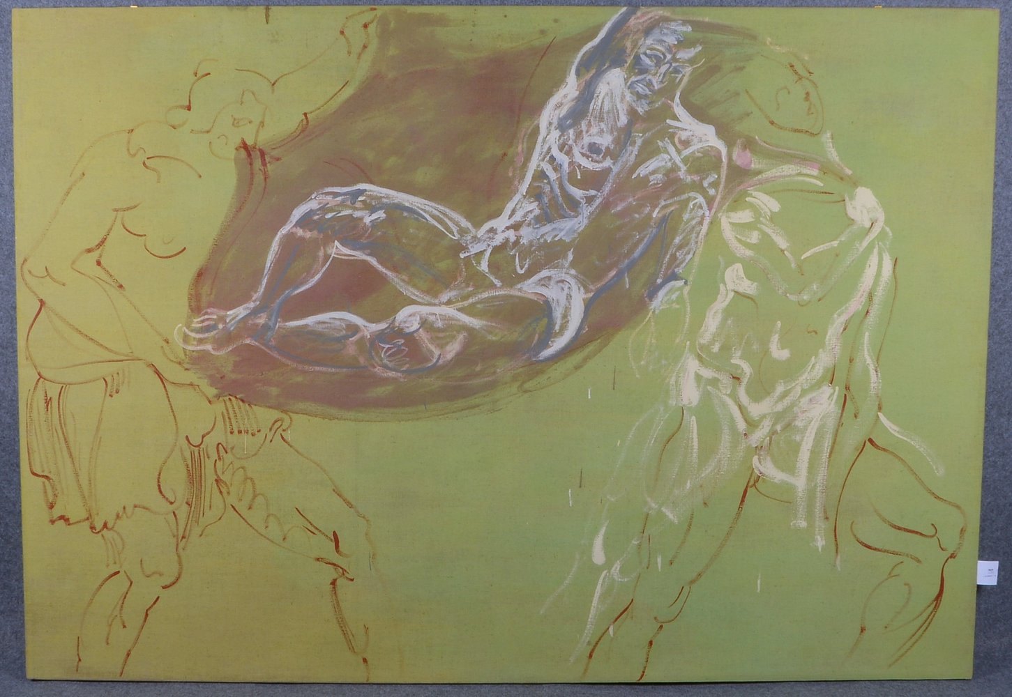 Hanussek, Christian, 'O.T.' - Darst. aus der griech. Mythologie, Tempera/Lw, sign./dat.