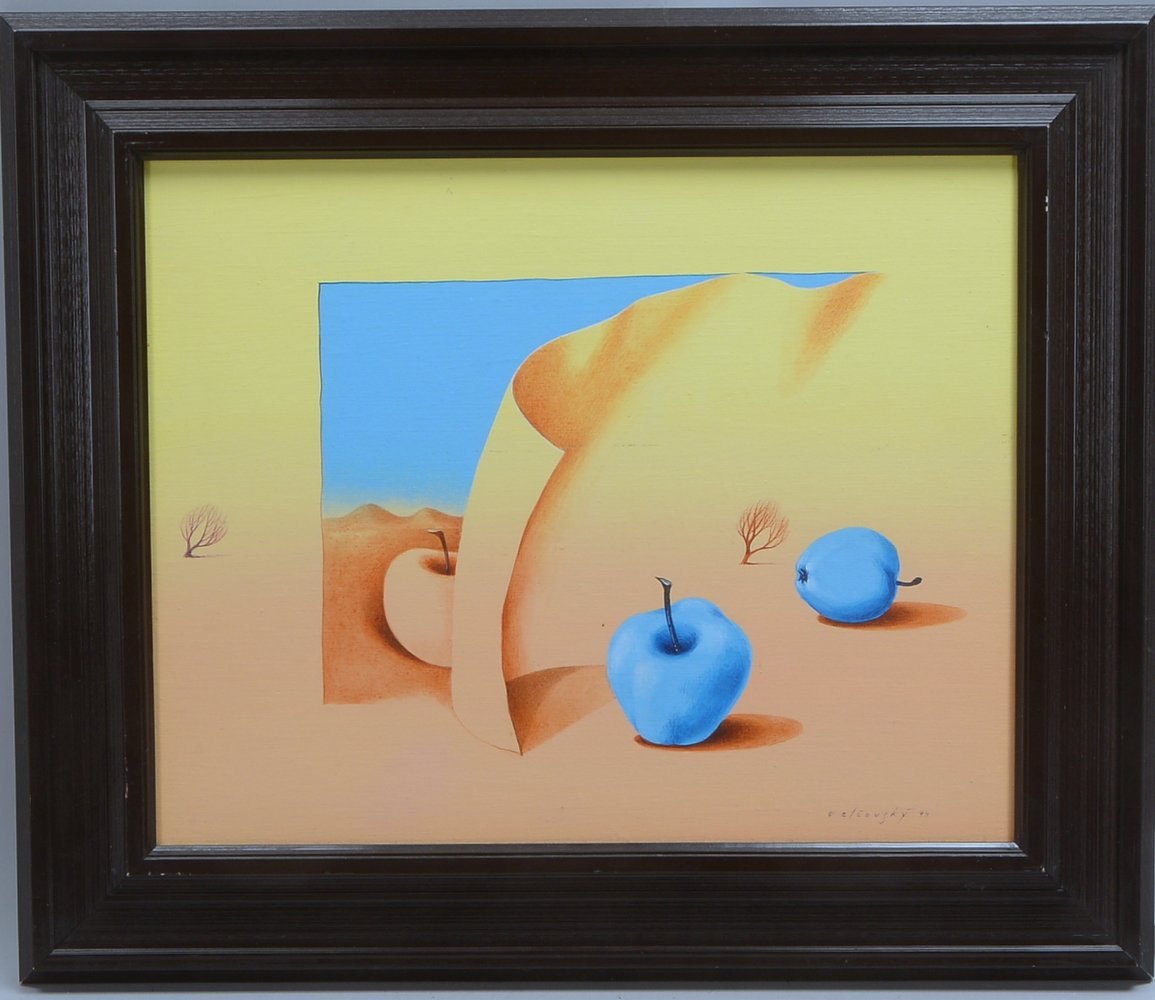 Velcovsky, Josef, 'Herbst', Öl/Holz, unten re. sign./dat. (19)'94'; Bildmaße 39 x 49 cm