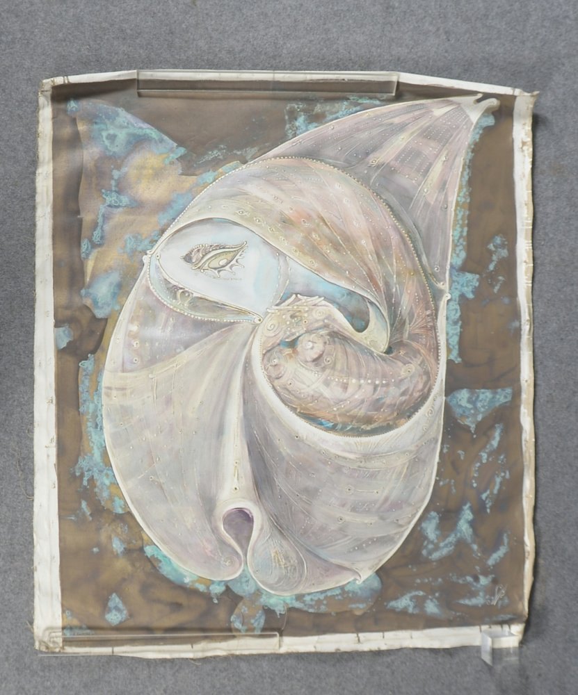Salnikow, Alexander, 'Ich höre deine Stimme', Mischtechnik/Lw, unger.; Maße 120 x 100 cm