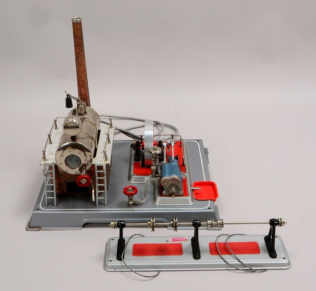 Dampfmaschinen-Modell, Wilesco 'D20', elektr. beheizt (220 V), Wilesco-Transmiss.-Antrieb