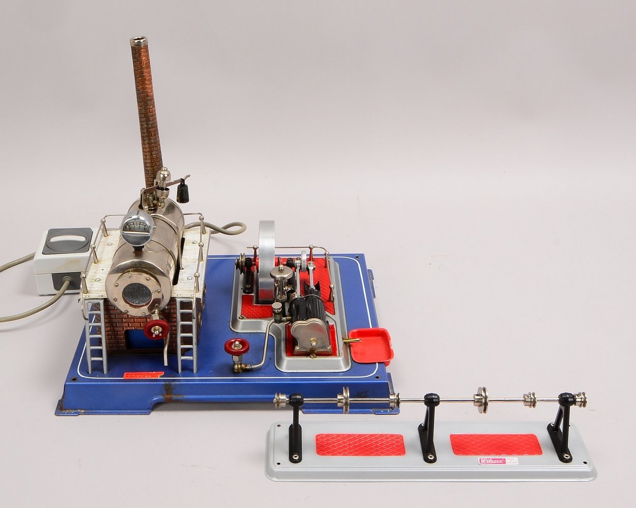 Dampfmaschinen-Modell, Wilesco 'D20', elektr. beheizt (220 V), Wilesco-Transmiss.-Antrieb