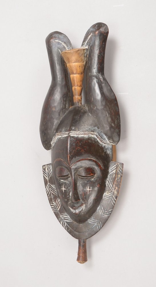 Ritualmaske (Afrika), alt; Höhe 53 cm