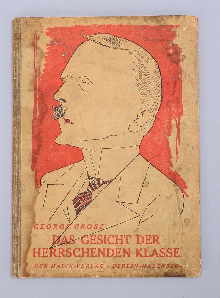 Grosz, George, 'Das Gesicht der Herrschenden Klasse', mit 57 Zeichnungen