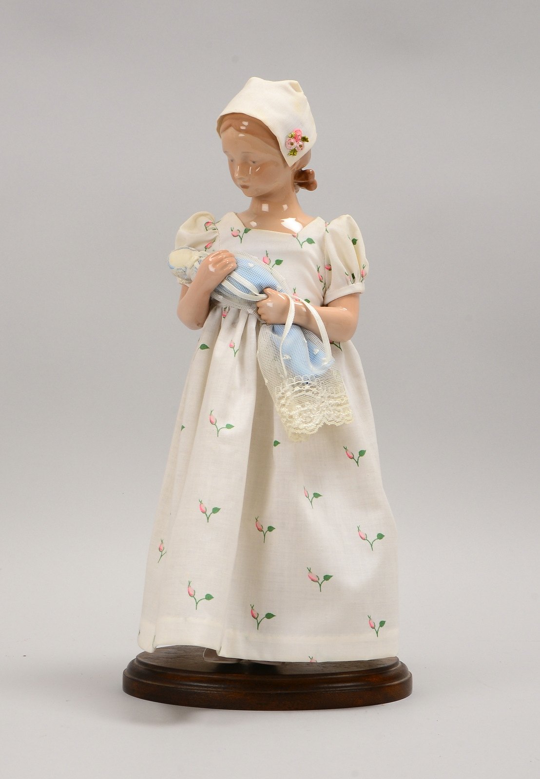 Bing & Grøndahl, Porz.-Puppe 'Mary' ('First Ed., 1983'), Mod. '1721'; Höhe 37 cm