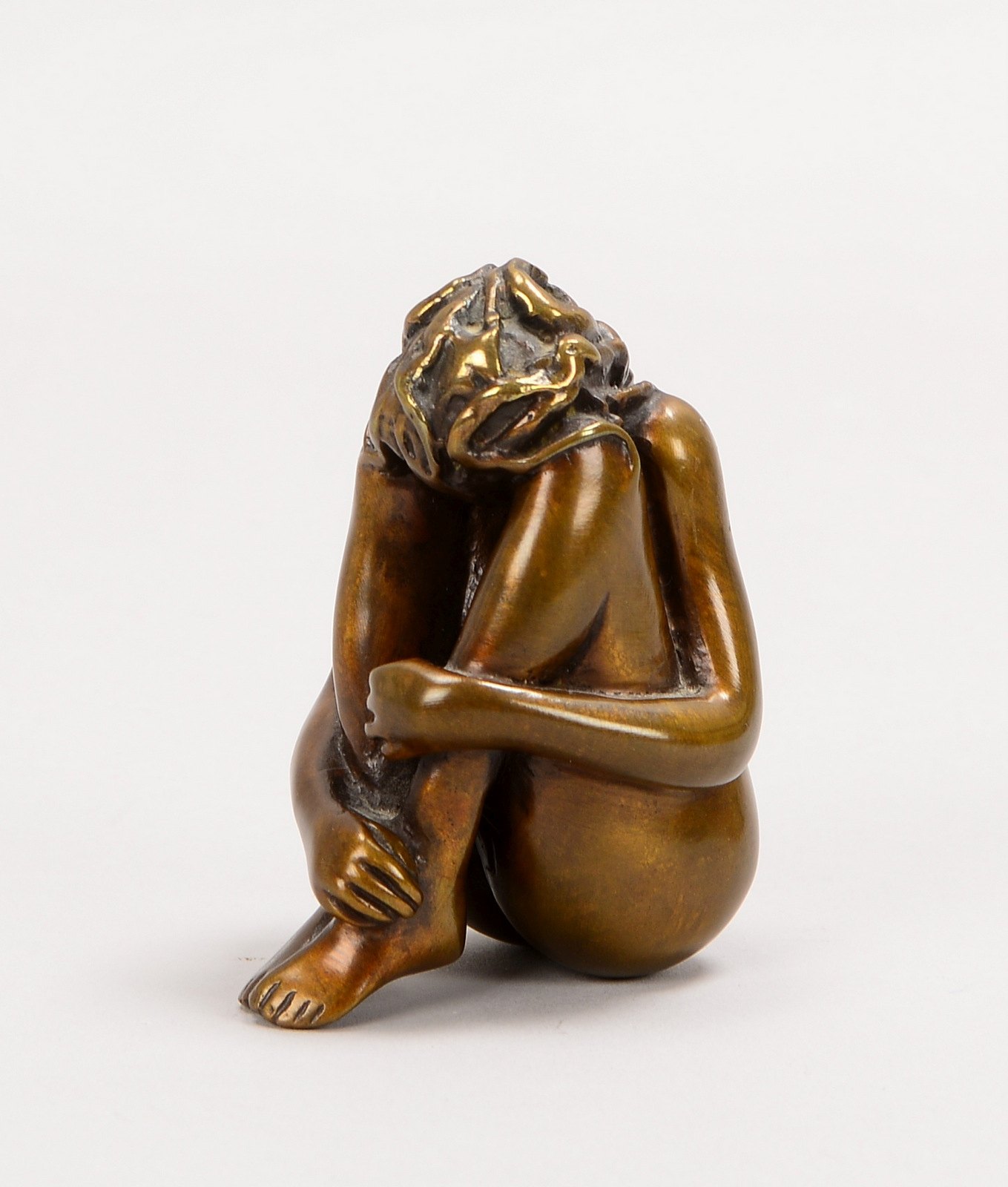Bruni, Bruno, Bronzeskulptur, Aufl. '4.791/5.000', signiert; Höhe 8 cm