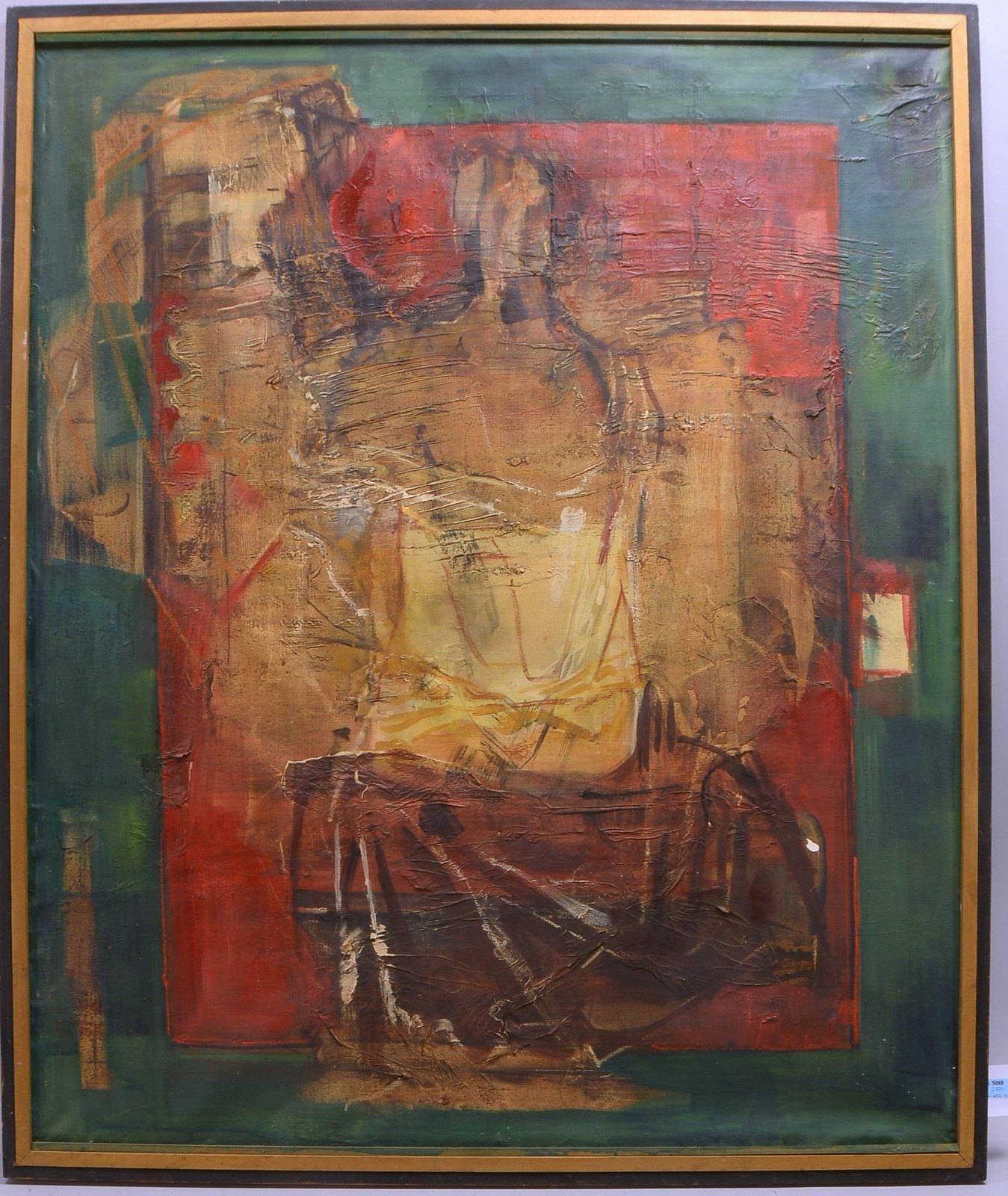 Sertürner, Wernhera, 'Der Prophet' - OT, Öl/Lw, sign.; Rahmenmaße 123 x 102 cm