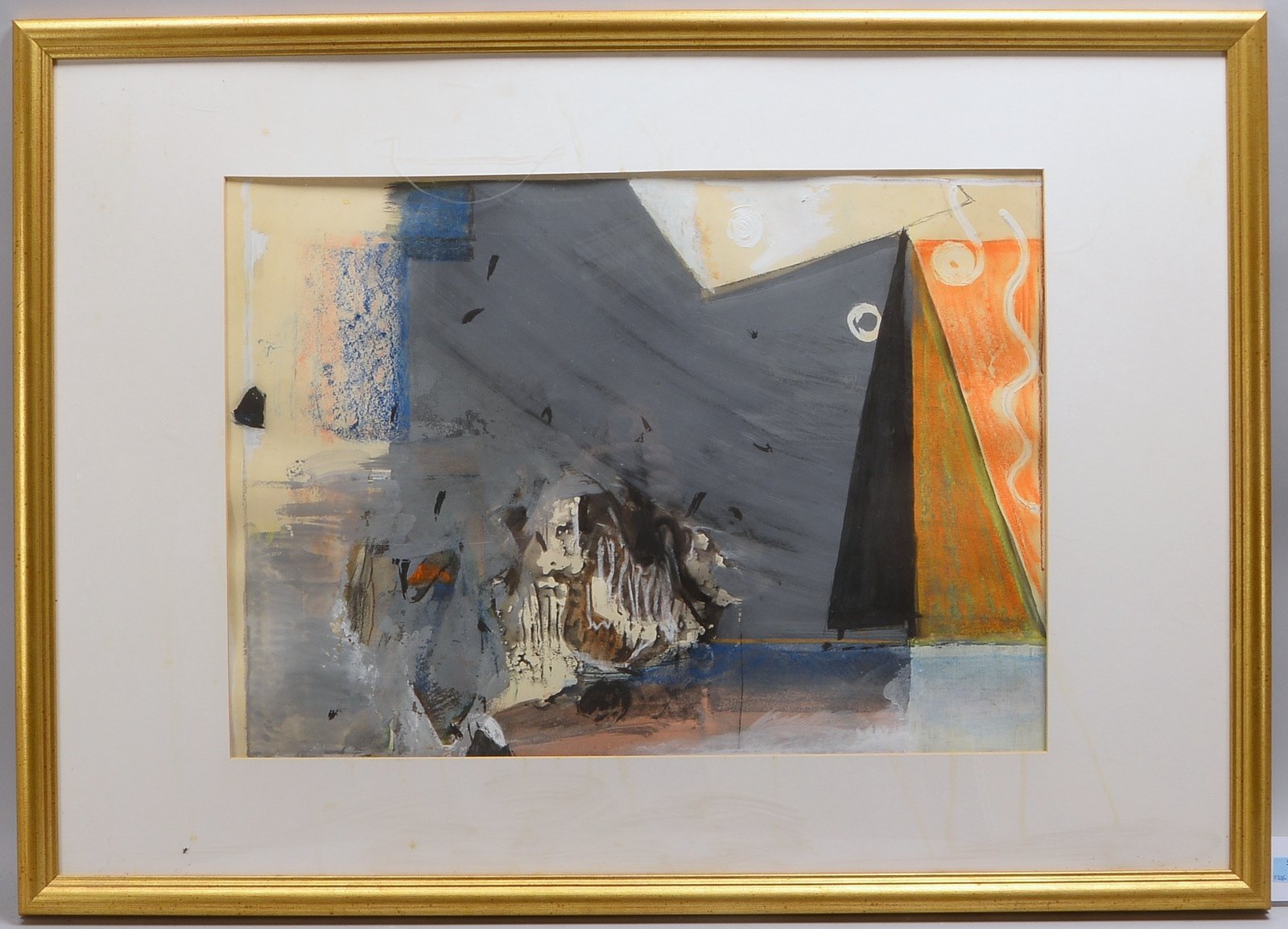 Sertürner, Wernhera, 'Figuration...' - OT, Tempera/Papier, sign.; Rahmenmaße 106 x 76 cm