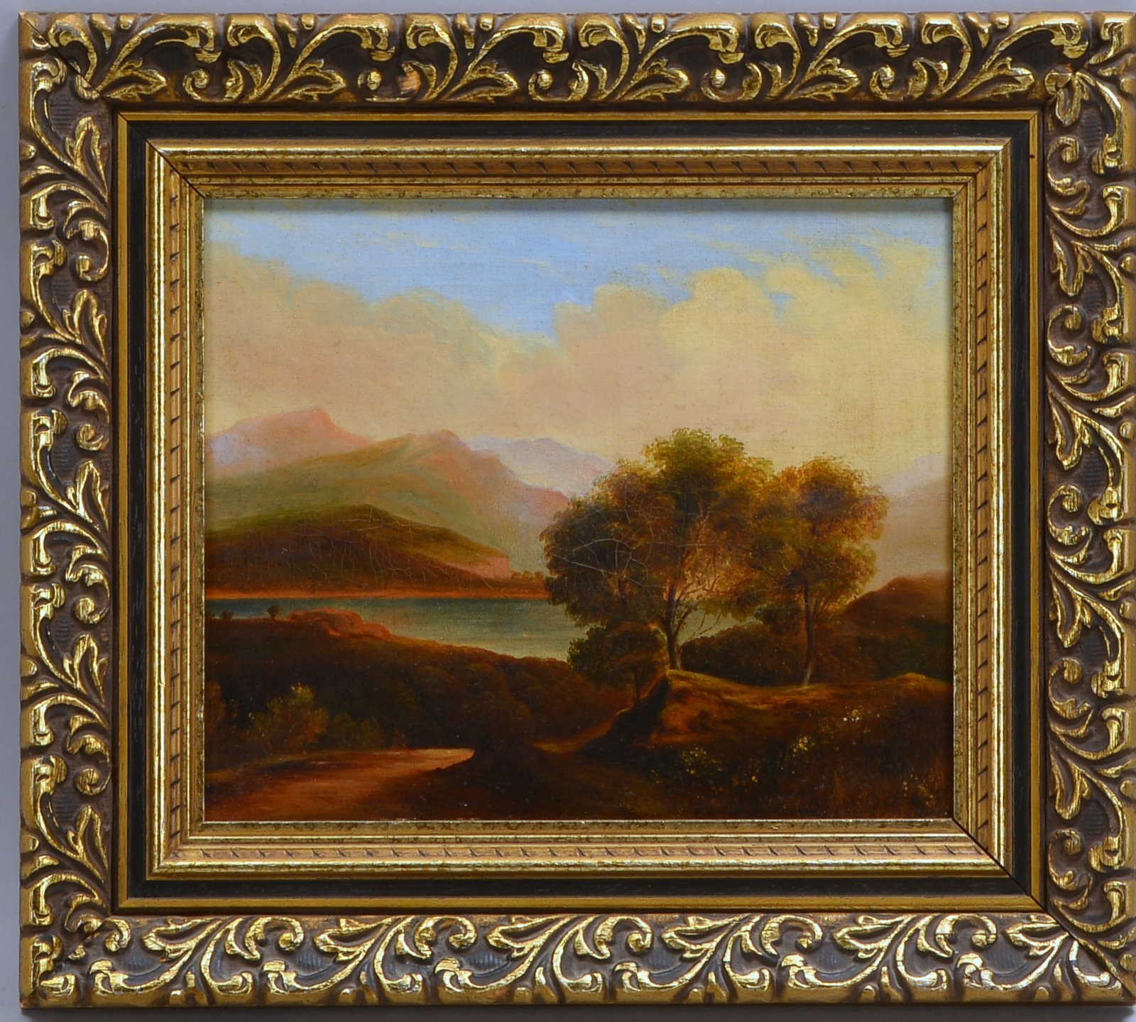 McCulloch, Horatio, 'Schottische Seenlandschaft', Öl/Lw, verso bet./bez.