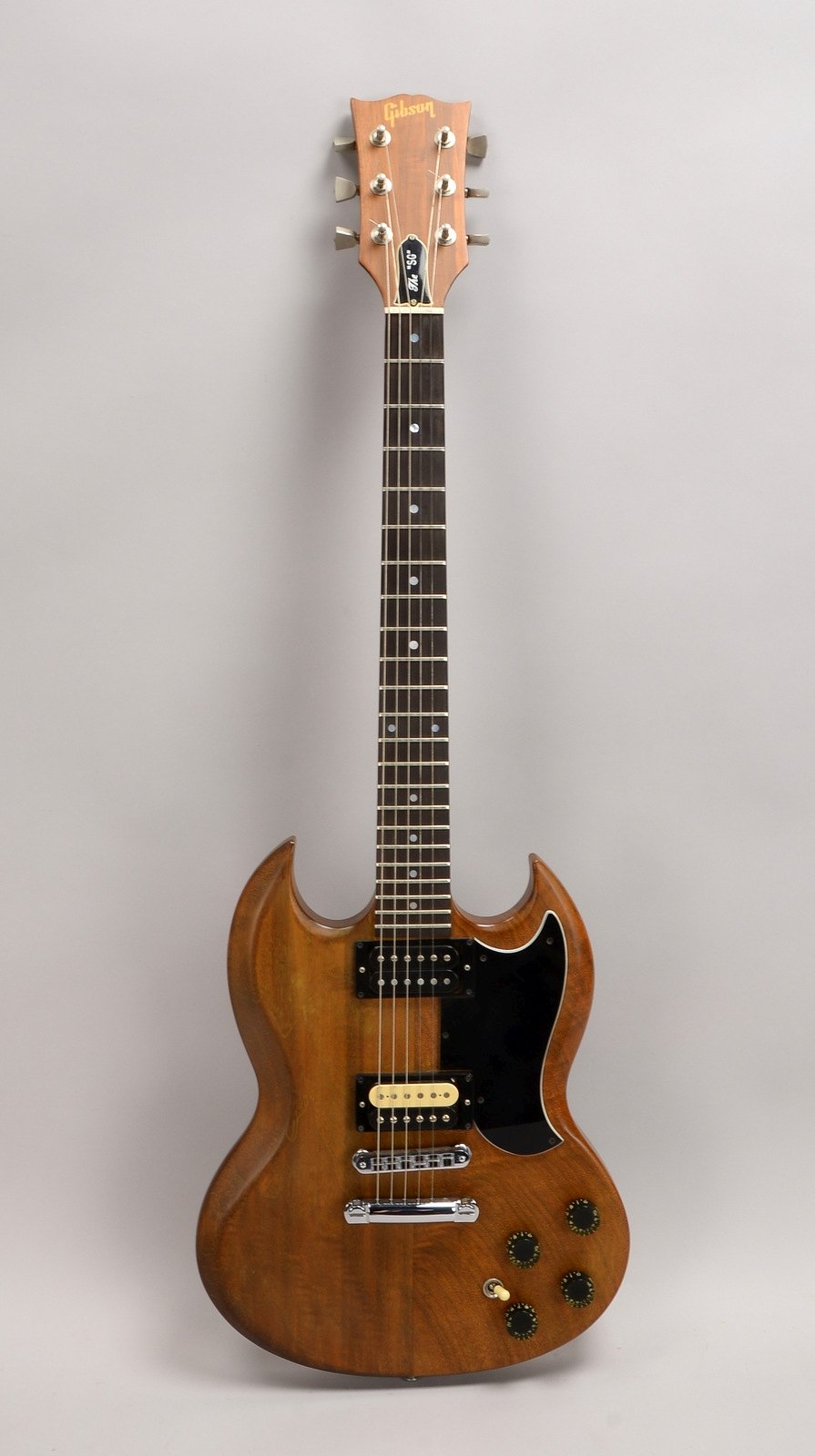 Gibson-Gitarre, 'The SG' ('Nashville/TN, 21.8.1979'), Walnussholz-Body, in orig. Case