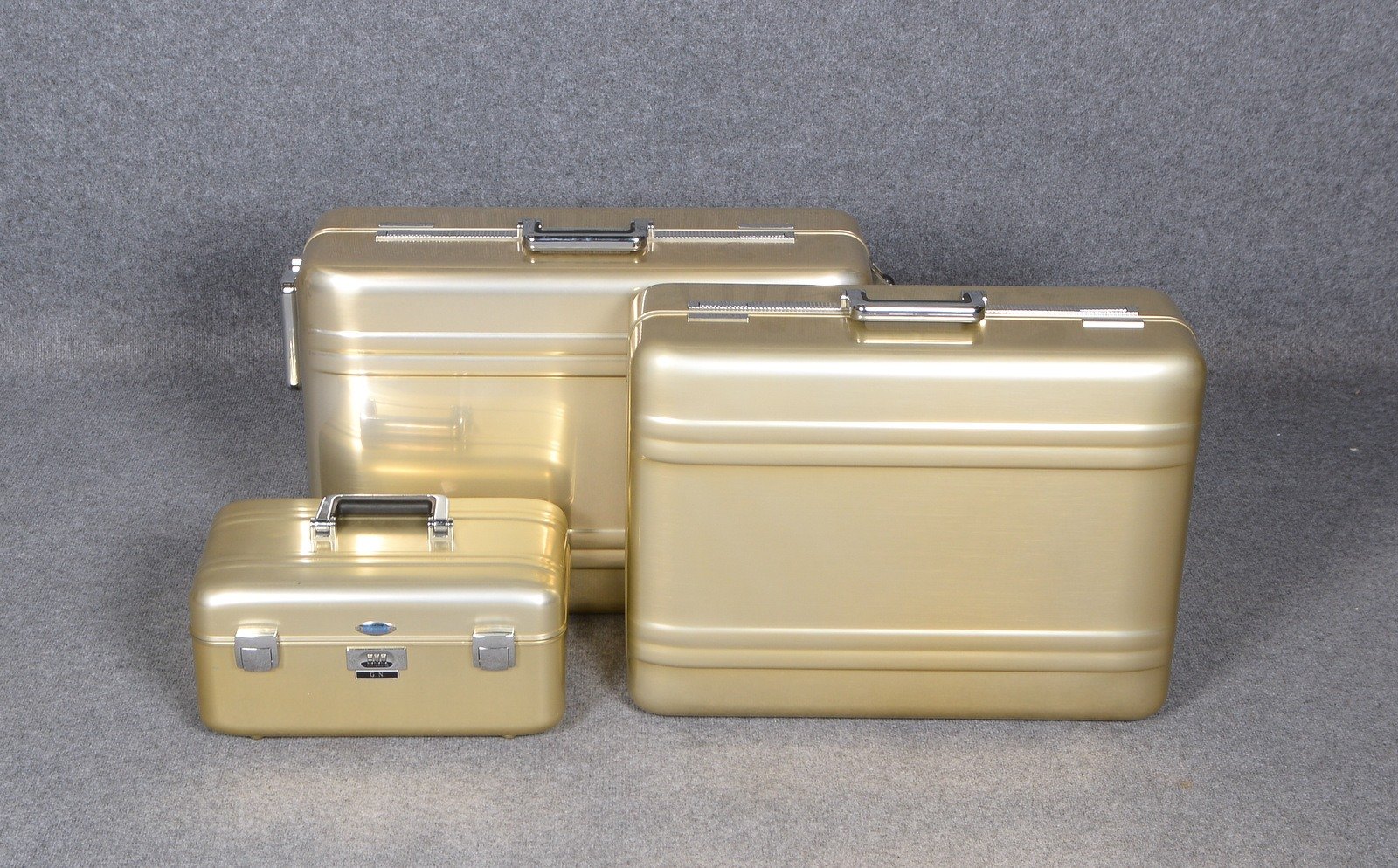 Zero Halliburton, exkl. Reisekoffer-Set, 3-tlg.: 2x Koffer und Bordcase, guter Zust.